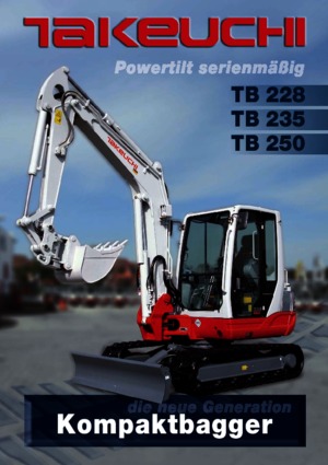 Мини екскаватори Takeuchi TB 235