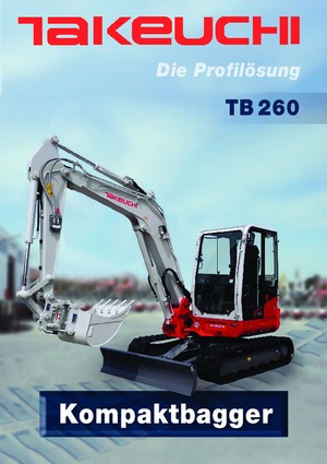 Мини екскаватори Takeuchi TB 260
