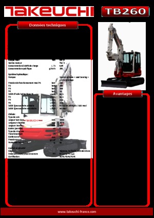 Мини екскаватори Takeuchi TB 260