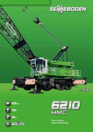 Подвижни кранове - решетъчна стрела Sennebogen 6210 HMC