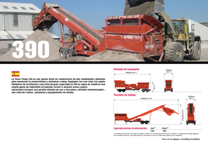 Мобилни скрининг инсталации (заводи) Terex-Finlay 390 Hydrascreen