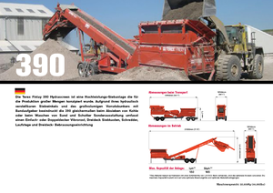 Мобилни скрининг инсталации (заводи) Terex-Finlay 390 Hydrascreen