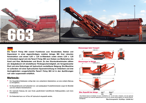 Мобилни скрининг инсталации (заводи) Terex-Finlay 663 Supertrak