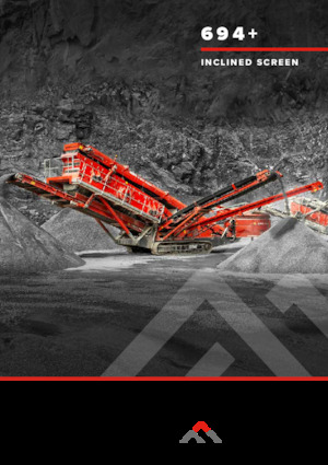 Мобилни скрининг инсталации (заводи) Finlay 694+