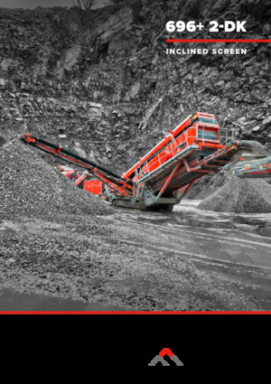 Мобилни скрининг инсталации (заводи) Finlay 696 2-Deck