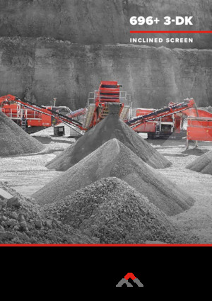 Мобилни скрининг инсталации (заводи) Finlay 696 3-Deck