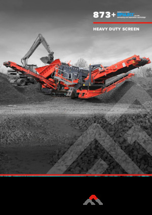 Мобилни скрининг инсталации (заводи) Finlay 873+ Spaleck