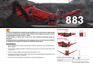Мобилни скрининг инсталации (заводи) Terex-Finlay 883 Reclaimer