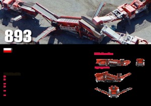 Мобилни скрининг инсталации (заводи) Terex-Finlay 893