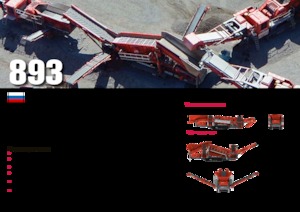 Мобилни скрининг инсталации (заводи) Terex-Finlay 893