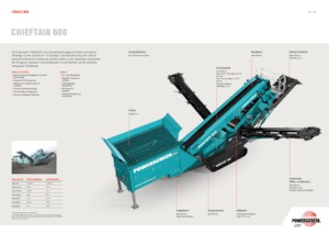 Мобилни скрининг инсталации (заводи) Powerscreen Chieftain 600