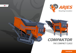 Мобилни скрининг инсталации (заводи) Arjes COMPAKTOR 300