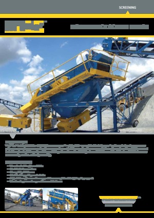 Мобилни скрининг инсталации (заводи) Pilot Crushtec DD2412