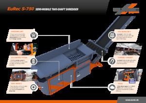 Мобилни скрининг инсталации (заводи) Arjes EuRec S-750