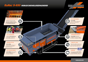 Мобилни скрининг инсталации (заводи) Arjes EuRec S-850