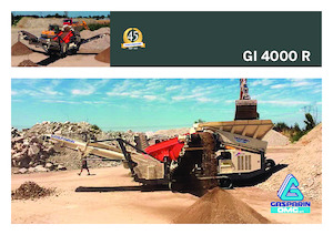 Мобилни скрининг инсталации (заводи) Gasparin Gi 4000 R 