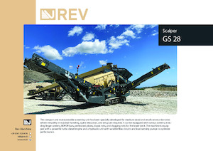 Мобилни скрининг инсталации (заводи) REV GS 28
