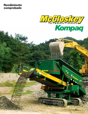 Мобилни скрининг инсталации (заводи) McCloskey Kompaq