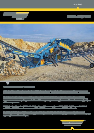 Мобилни скрининг инсталации (заводи) Pilot Crushtec MAXIscalp 600