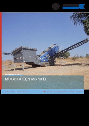 Мобилни скрининг инсталации (заводи) Kleemann MS 19 D