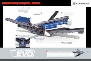 Мобилни скрининг инсталации (заводи) Kleemann MS 952 EVO