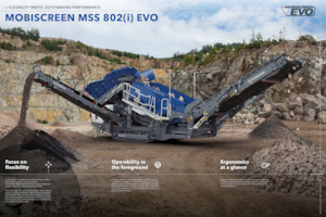 Мобилни скрининг инсталации (заводи) Kleemann MSS 802(i) EVO