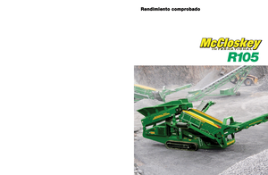 Мобилни скрининг инсталации (заводи) McCloskey R105