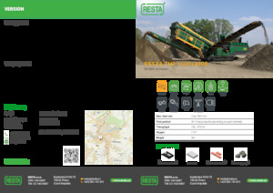 Мобилни скрининг инсталации (заводи) RESTA TH2