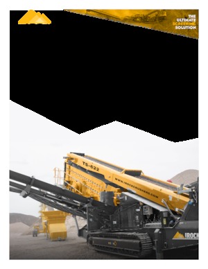 Мобилни скрининг инсталации (заводи) IROCK  TS-622