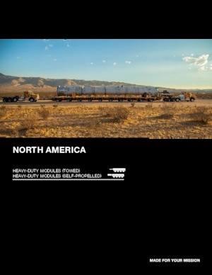 Модулно тежкотоварно ремарке Goldhofer THP/DC