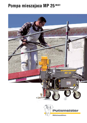Смесителни помпи за хоросан Putzmeister MP 25 Mixit JP-WP/D5K