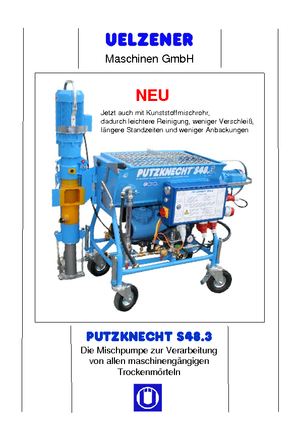 Смесителни помпи за хоросан Uelzener S 48.3