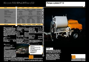 Стационарни бетонопомпи Putzmeister P 13 EMR KA 230