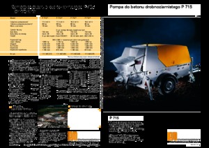 Стационарни бетонопомпи Putzmeister P 715 TD