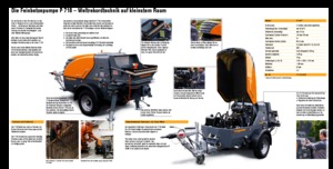 Стационарни бетонопомпи Putzmeister P 718 TD