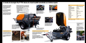 Стационарни бетонопомпи Putzmeister P 718 TD