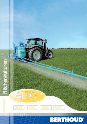 Монтируеми полеви пръскачки Berthoud Alto 800