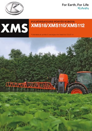 Монтируеми полеви пръскачки Kubota XMS108