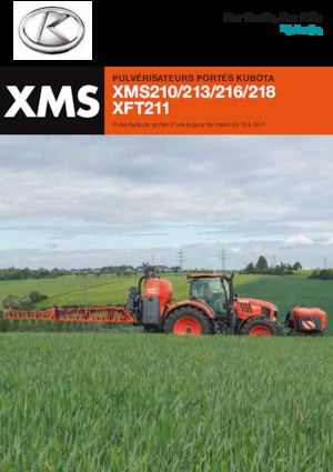 Монтируеми полеви пръскачки Kubota XMS213