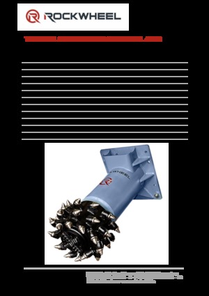 Монтируеми фрезови глави (хидр.) Rockwheel by ROCK.ZONE AX 30