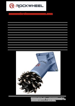 Монтируеми фрезови глави (хидр.) Rockwheel by ROCK.ZONE AX 30