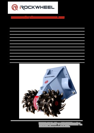 Монтируеми фрезови глави (хидр.) Rockwheel by ROCK.ZONE D 15