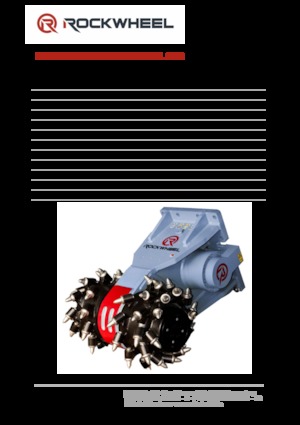 Монтируеми фрезови глави (хидр.) Rockwheel by ROCK.ZONE G 50