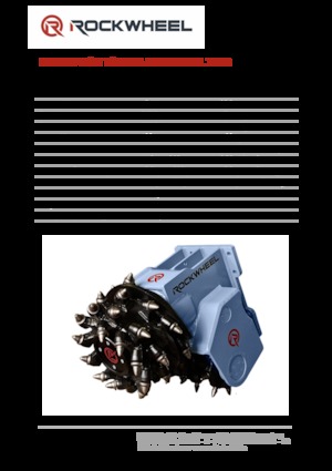 Монтируеми фрезови глави (хидр.) Rockwheel by ROCK.ZONE TC 20