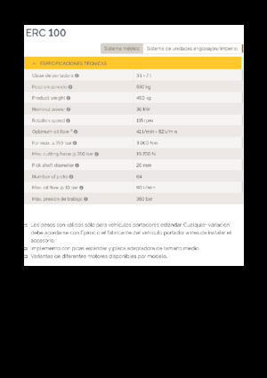 Монтируеми фрезови глави (хидр.) Epiroc ERC 100