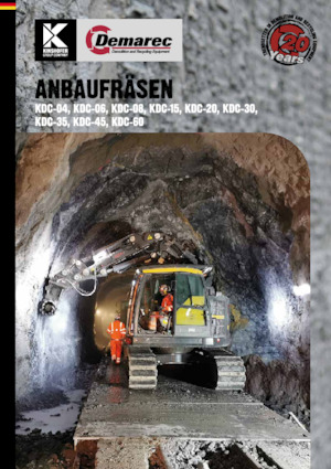 Монтируеми фрезови глави (хидр.) Demarec KDC-35