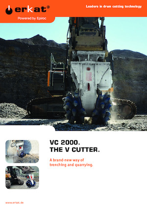 Монтируеми фрезови глави (хидр.) Erkat VC 2000-2X