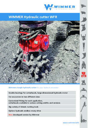 Монтируеми фрезови глави (хидр.) WIMMER WFR 150