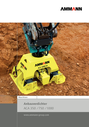 Монтируеми повърхностни вибратори Ammann ACA 1000