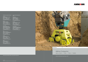 Монтируеми повърхностни вибратори Ammann ACA 350 R